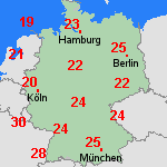 Vorhersage So, 17.08. Deutschland