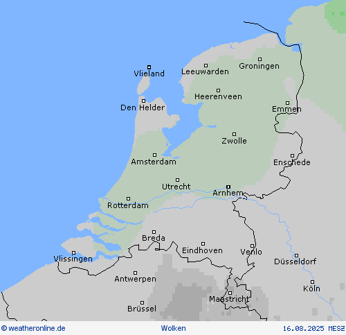 Sonnenscheindauer Vorhersagekarten